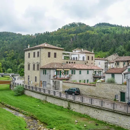 With Outbuilding And Swimming Pool And Panoramic View Of The Apennines