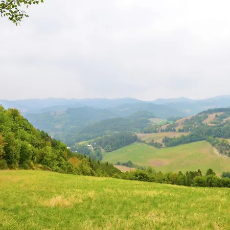With Outbuilding And Swimming Pool And Panoramic View Of The Apennines